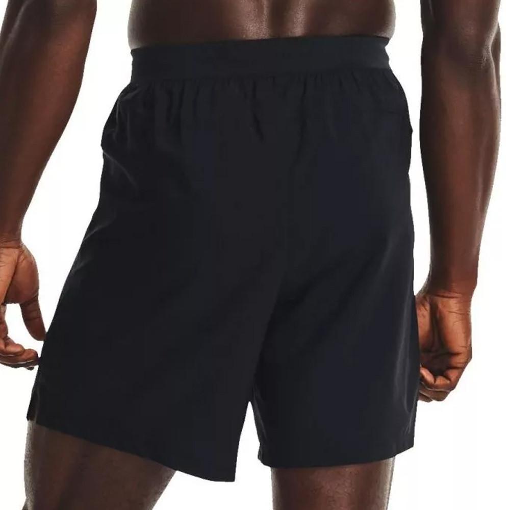 Short Noir Homme Under Armour Stride 2.0 vue 2