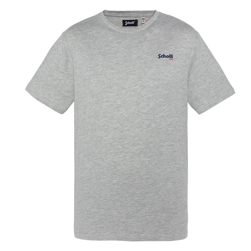 T-Shirt Gris Garçon Schott RODE pas cher