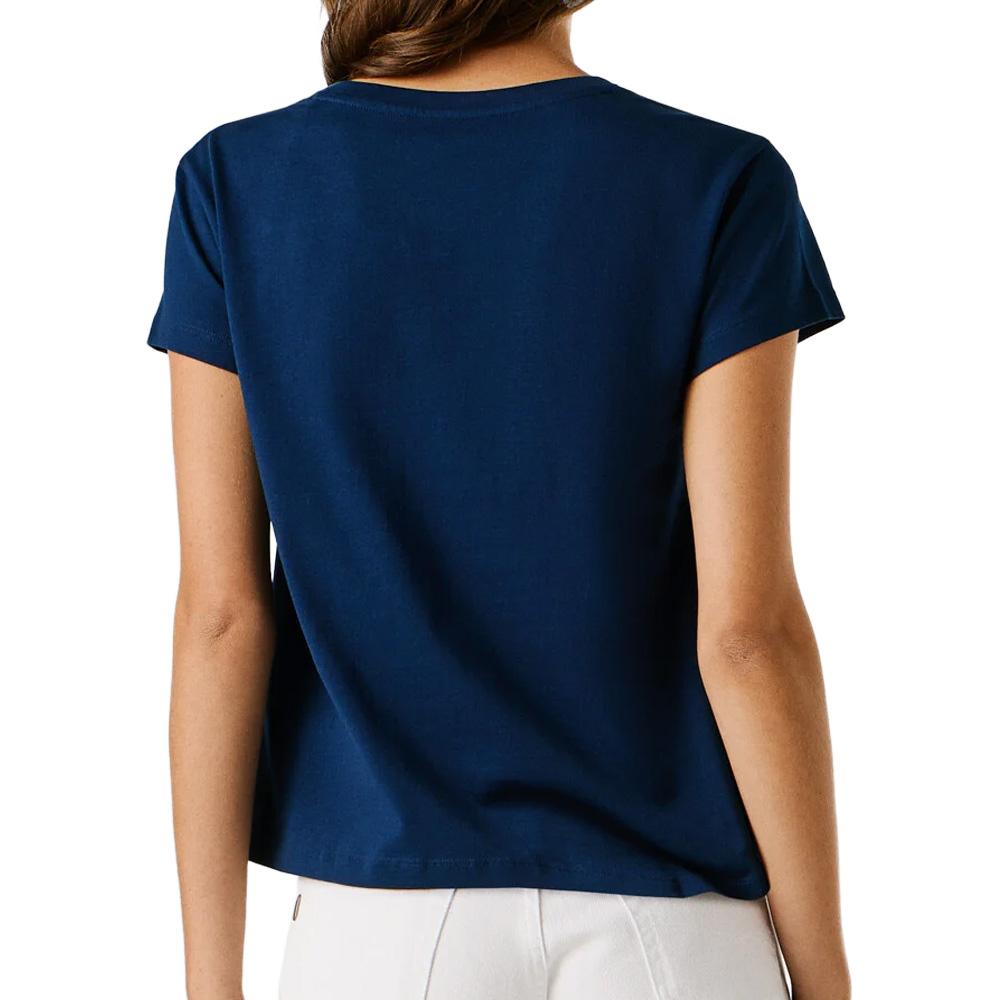 T-Shirt Marine Femme Pepe jeans Pjl L Nd vue 2