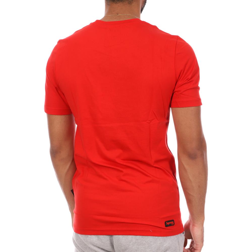 T-shirt Rouge Homme Supreme Grip Film vue 2