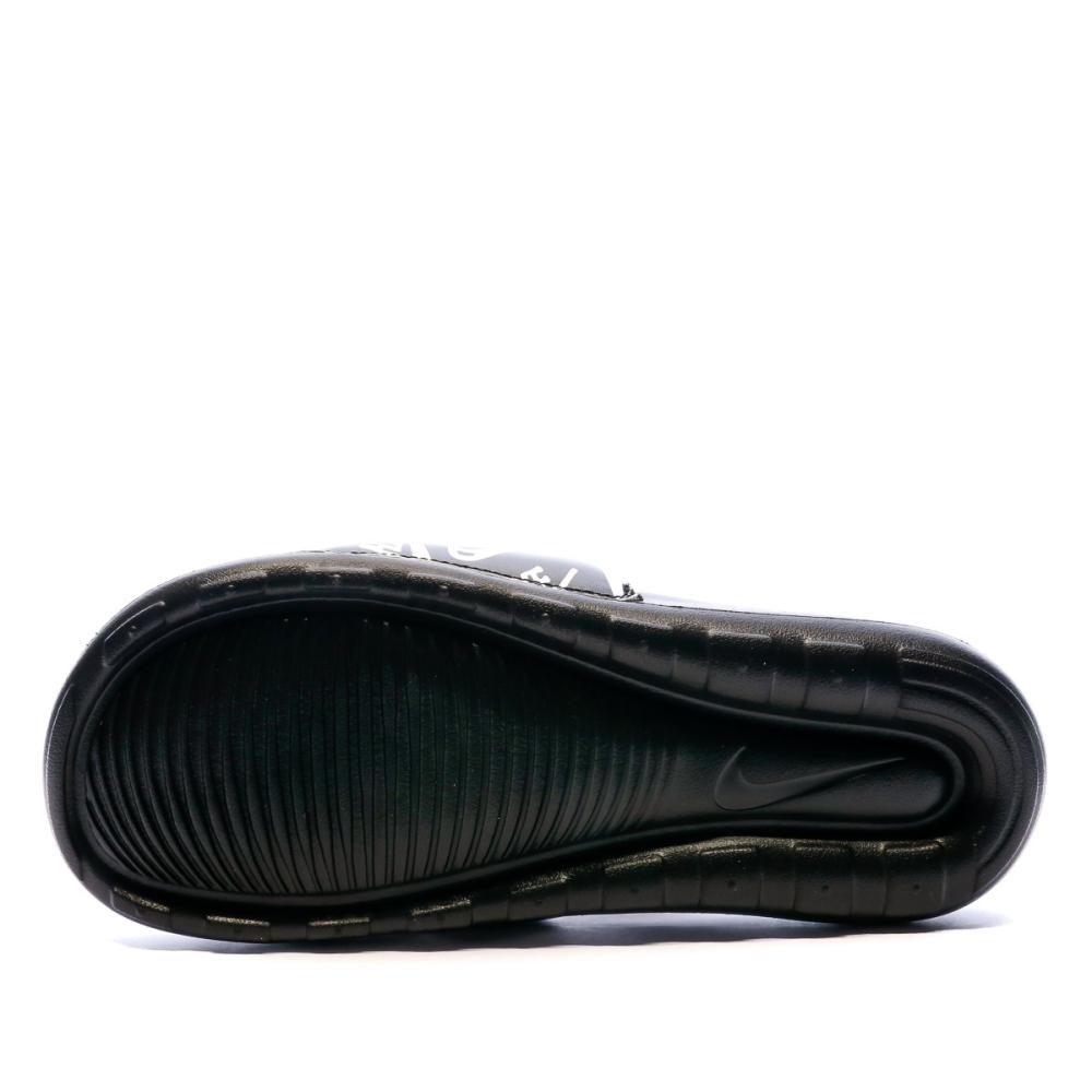 Claquettes Noir Homme Nike Victori One Slide Print vue 2