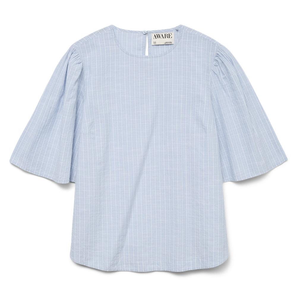 Blouse Bleu Femme Vero Moda Presley 2/4 pas cher