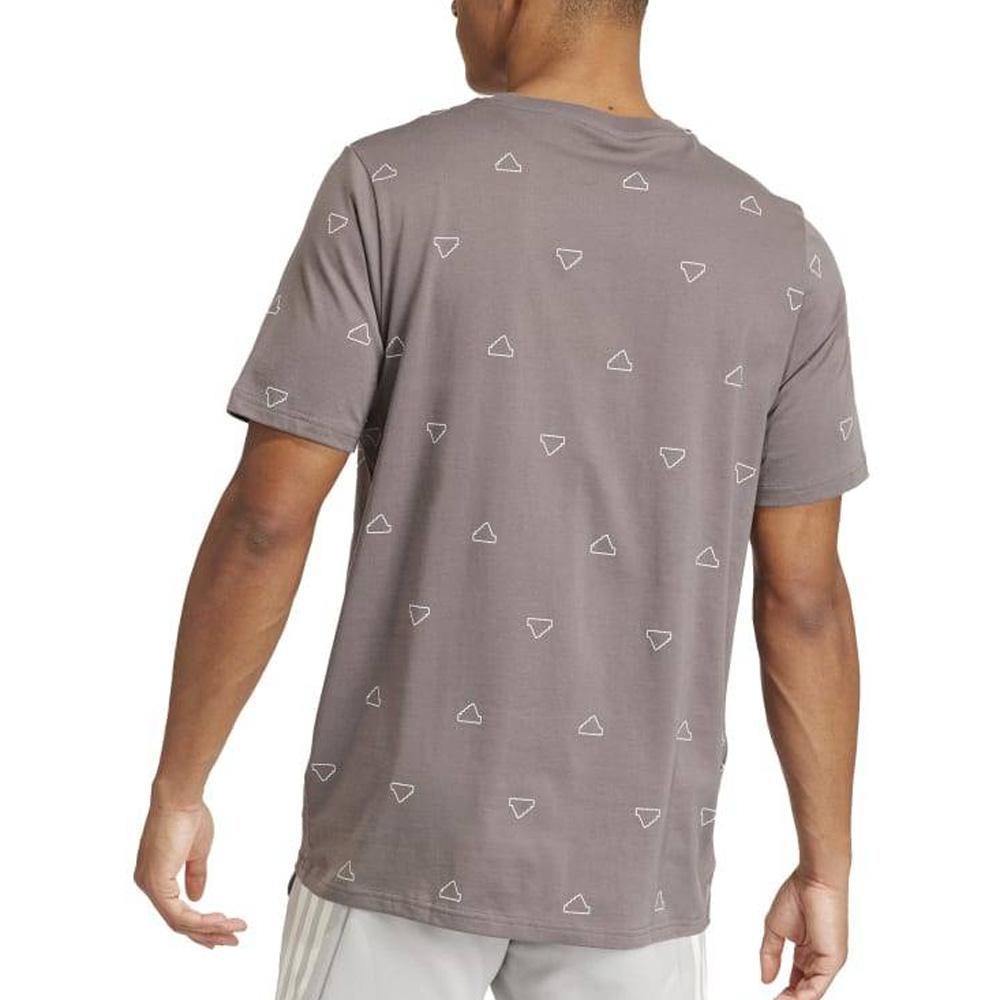 Camiseta gris para hombre Adidas IU0283 ver 2
