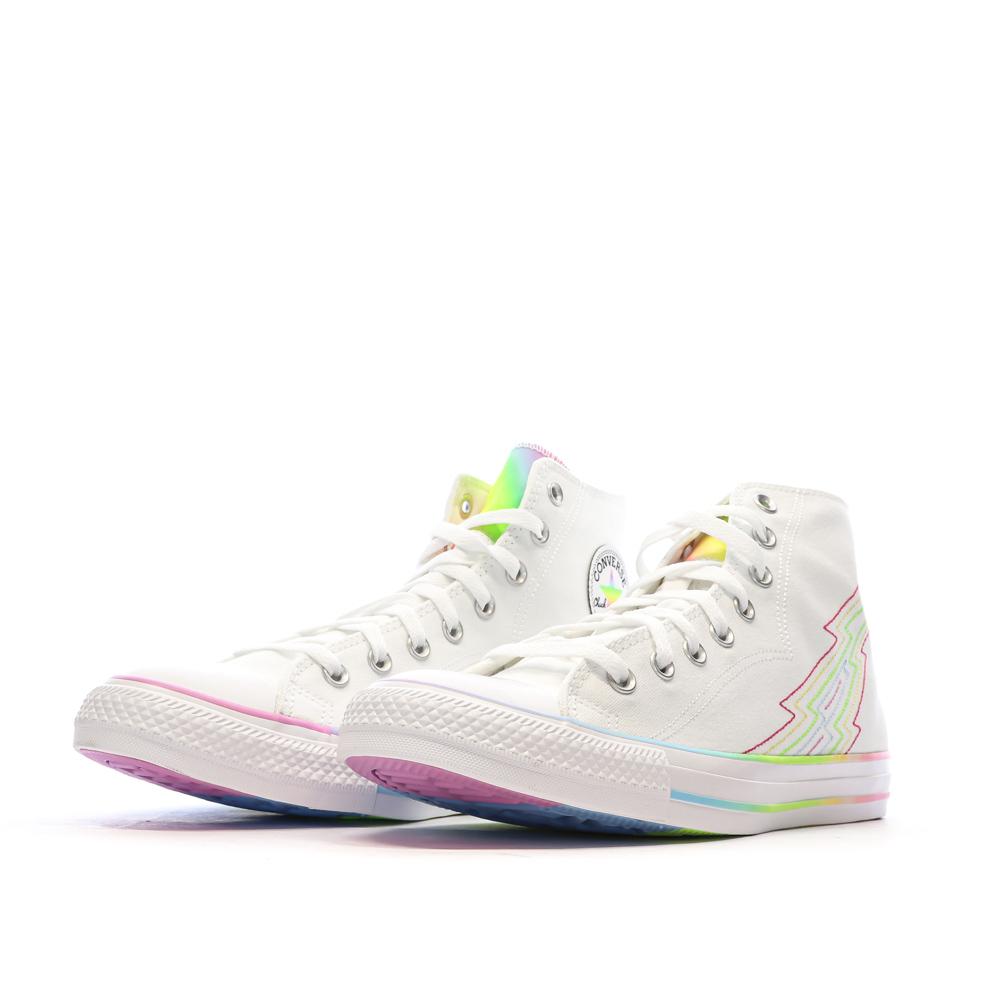 Baskets Blanches Homme Converse Chuck Taylor All Star A10216C vue 6