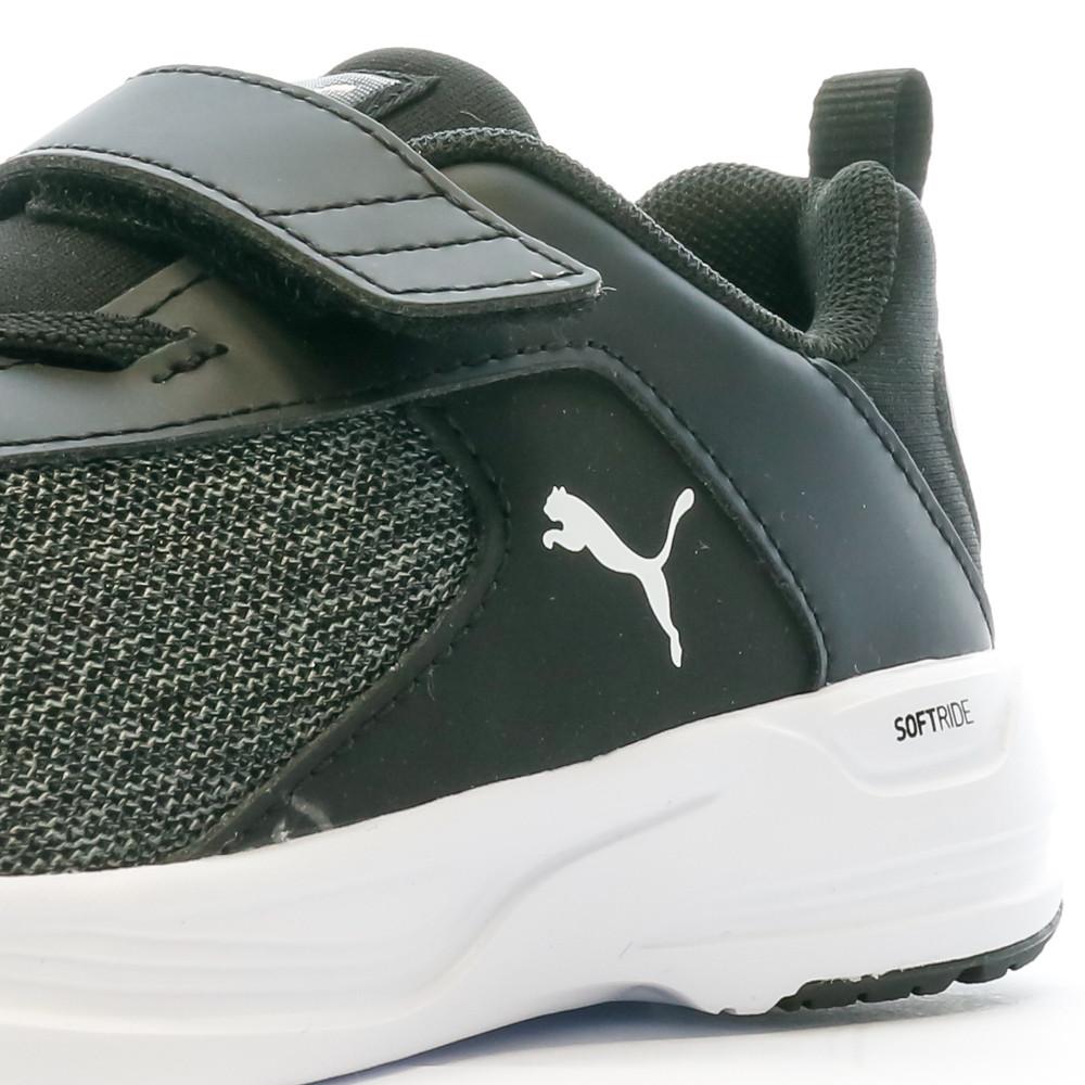 Baskets Noires Garçon Puma Ps Comet vue 7