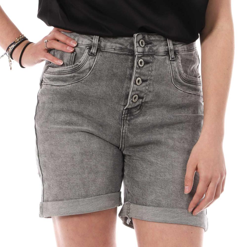 Short Gris Femme Monday Premium Long Please pas cher