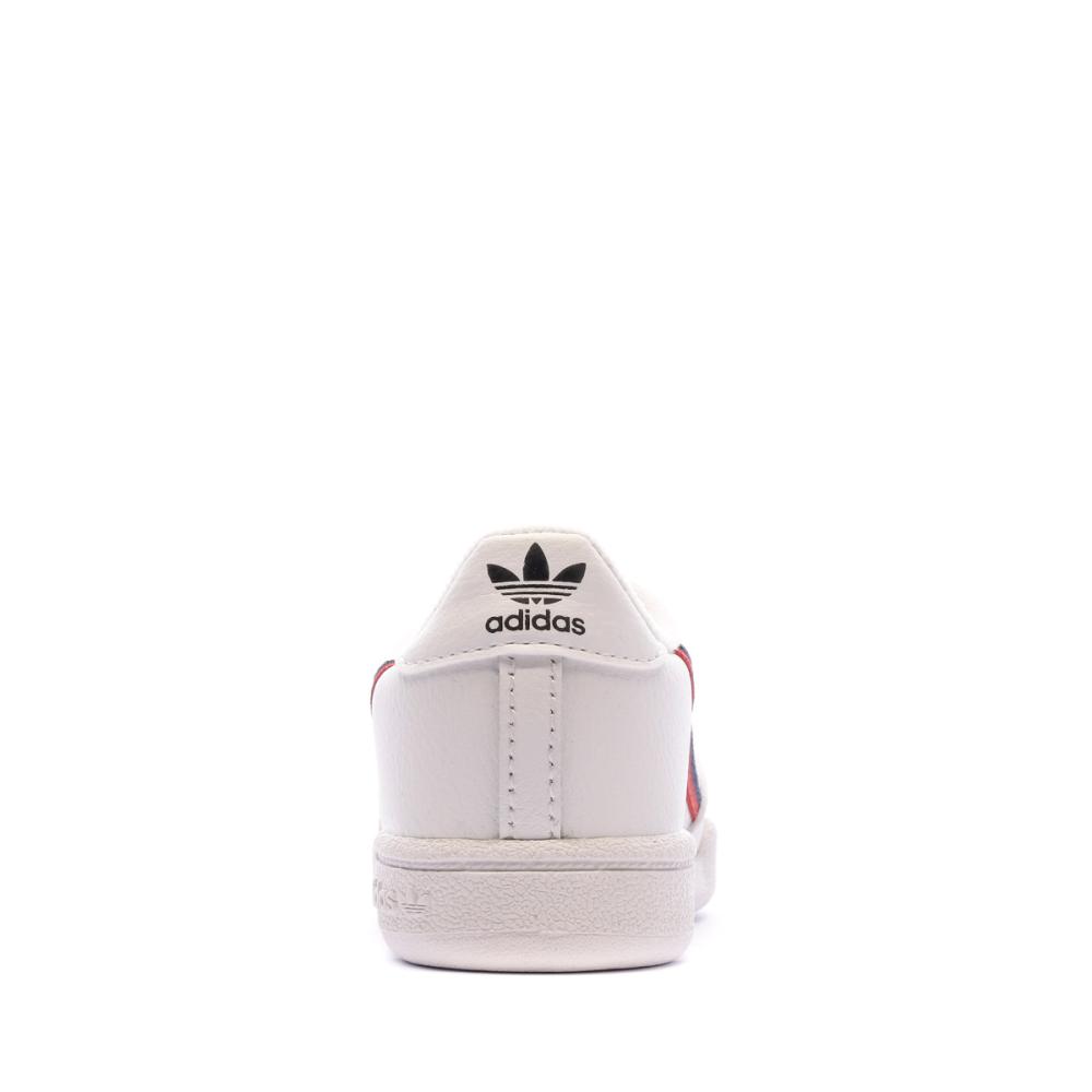 Baskets Blanches Garçon Adidas Continental 80 vue 3