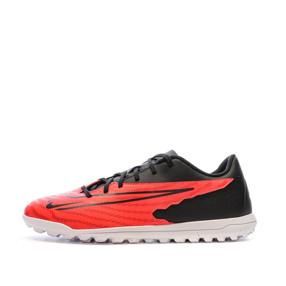 Chaussures de football Noire Rouge Homme Nike Phantom Gx