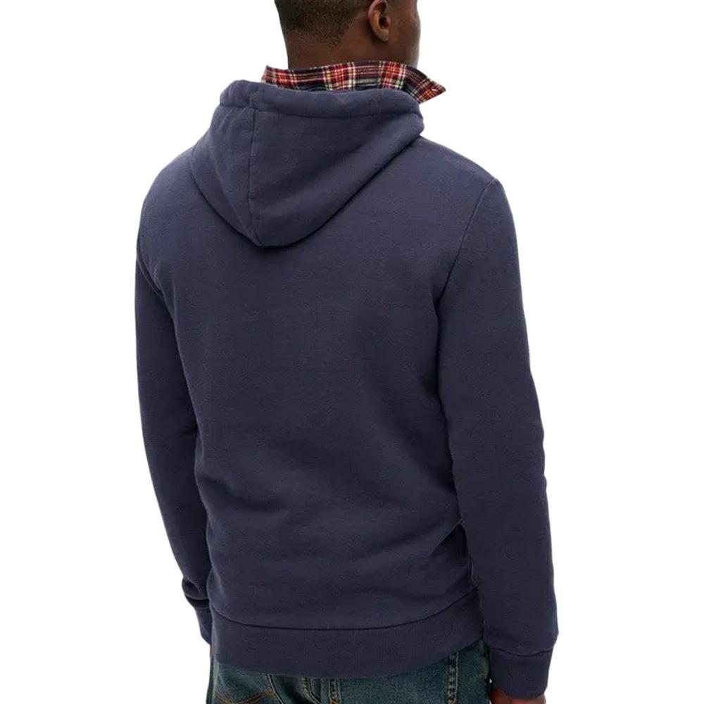 Sweat Marine Homme Superdry Vl Tonal Relaxed vue 2