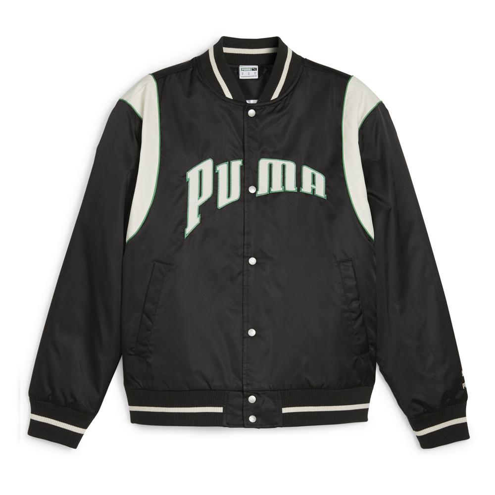 Veste Noire Homme Puma Team Varsity pas cher