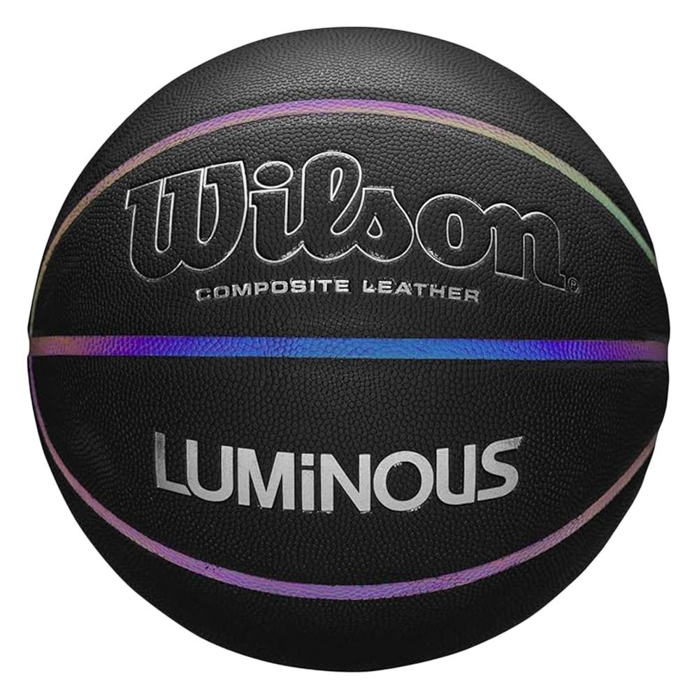 Ballon de Basketball Noir Wilson Luminous Iridescent pas cher
