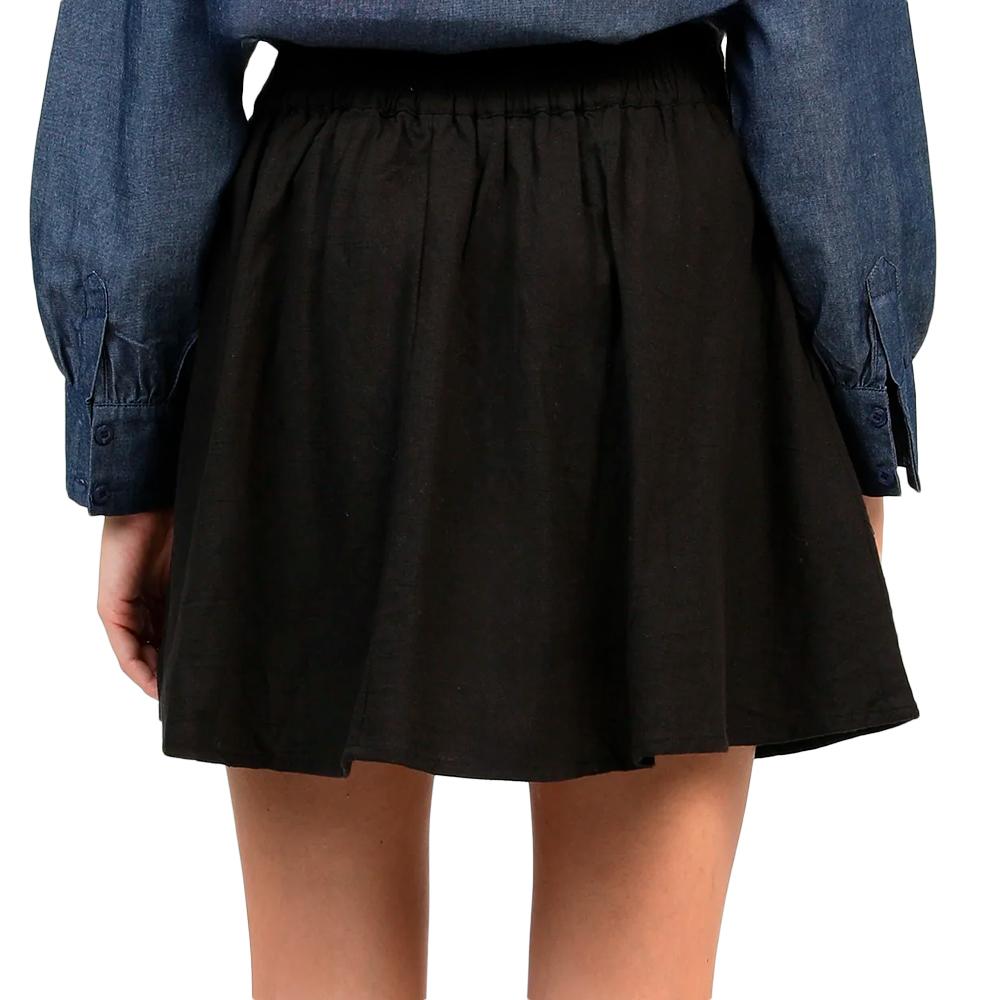 An'ge Rosalia Women's Black Skirt Photo of the Espace des Marques %store% store - view of %key%