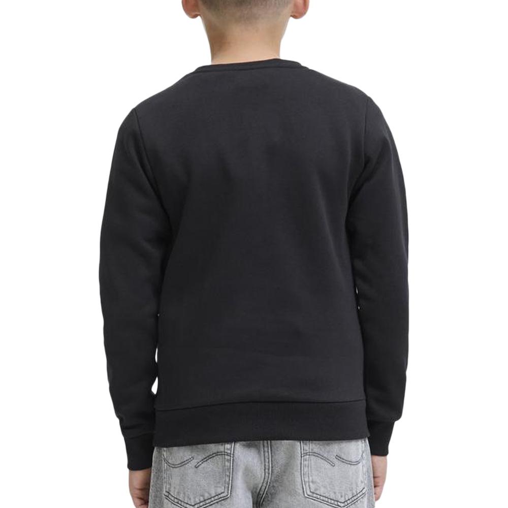Sweat Noir Homme Jack & Jones Makoto vue 3