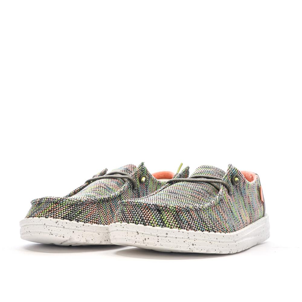 Chaussures Kaki Femme Hey Dude Wendy Sox vue 6