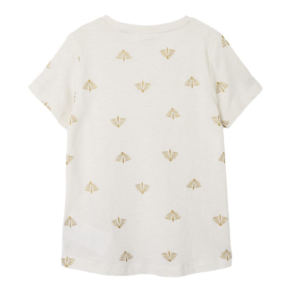 T-shirt Blanc Fille Name It Nellen vue 2