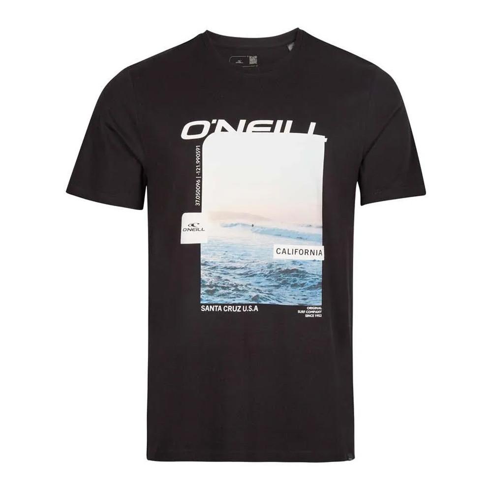 T-shirt Noir Homme O'Neill Seaway pas cher