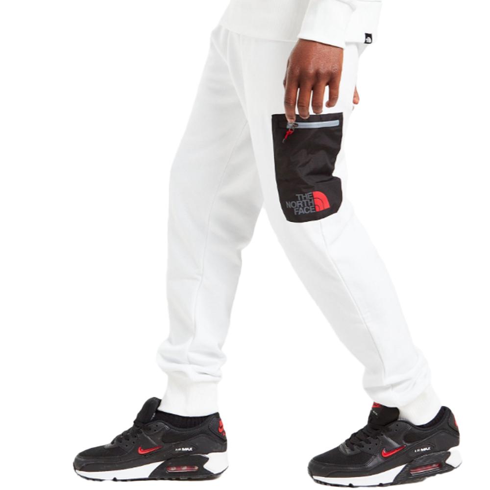 Jogging Blanc Homme The North Face Fleece Cargo pas cher