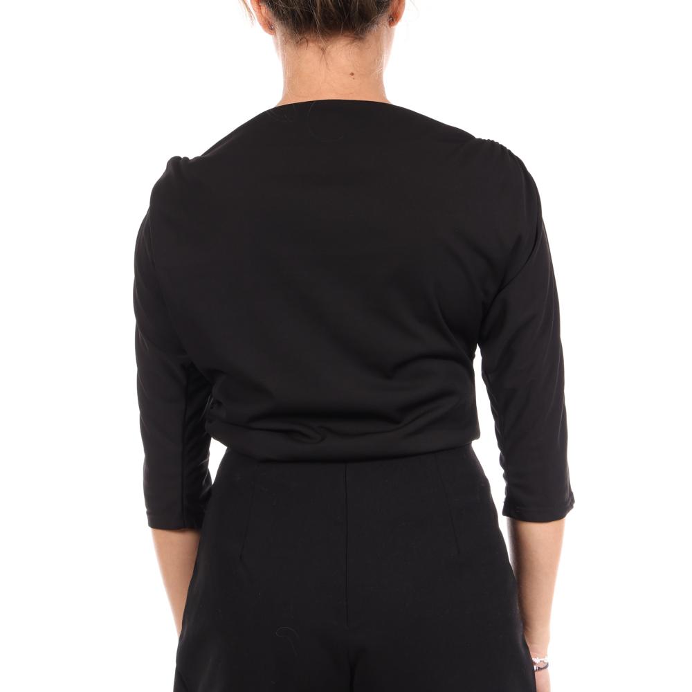 Pull Noir Femme Morgan TZILIA vue 2