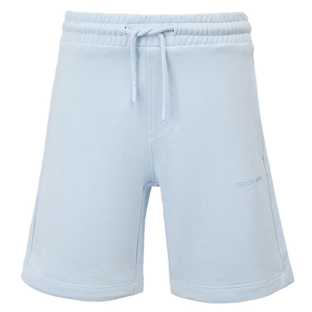 Short Bleu Garçon Teddy Smith Narky 60407345D pas cher