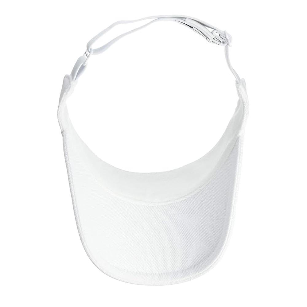 Visière Sport Blanc Lacoste taffetas diamanté vue 3