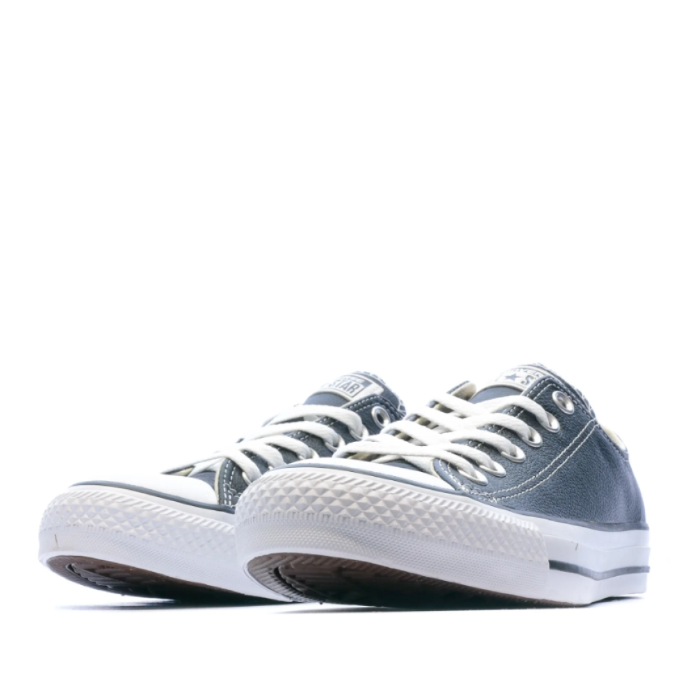 Baskets Cuir Noires Homme Converse All Star vue 3