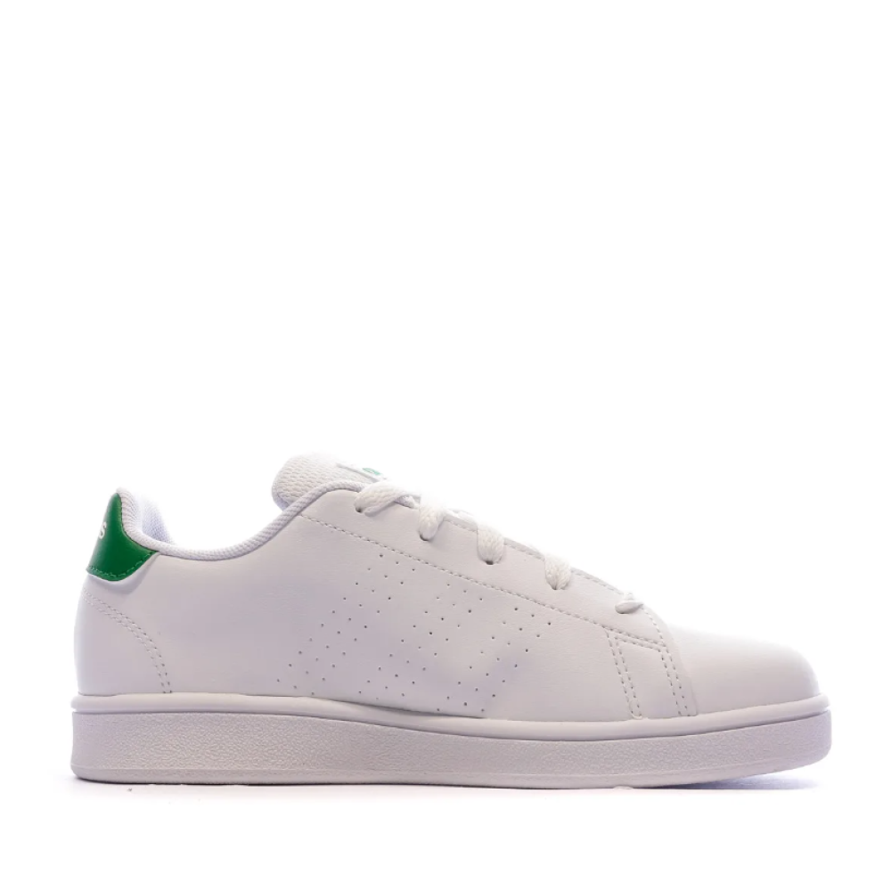 Basket Blanche Enfant Adidas ADVANTAGE vue 3