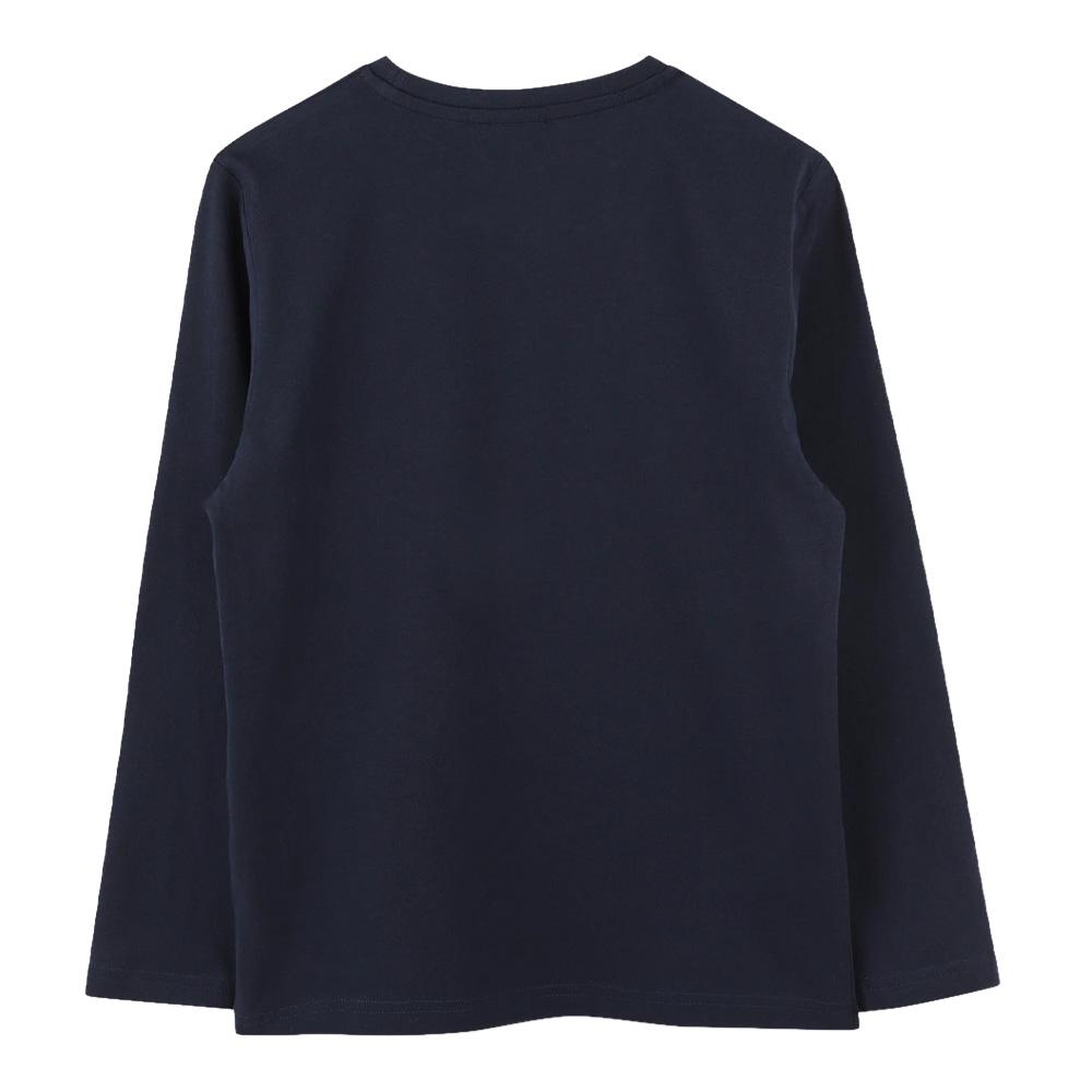 Langärmliges T-Shirt in Marineblau für Jungen von Hugo Boss J52702 Ansicht 2