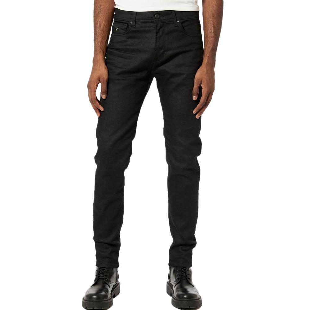 Jean Slim Noir Homme Kaporal DARKSS pas cher