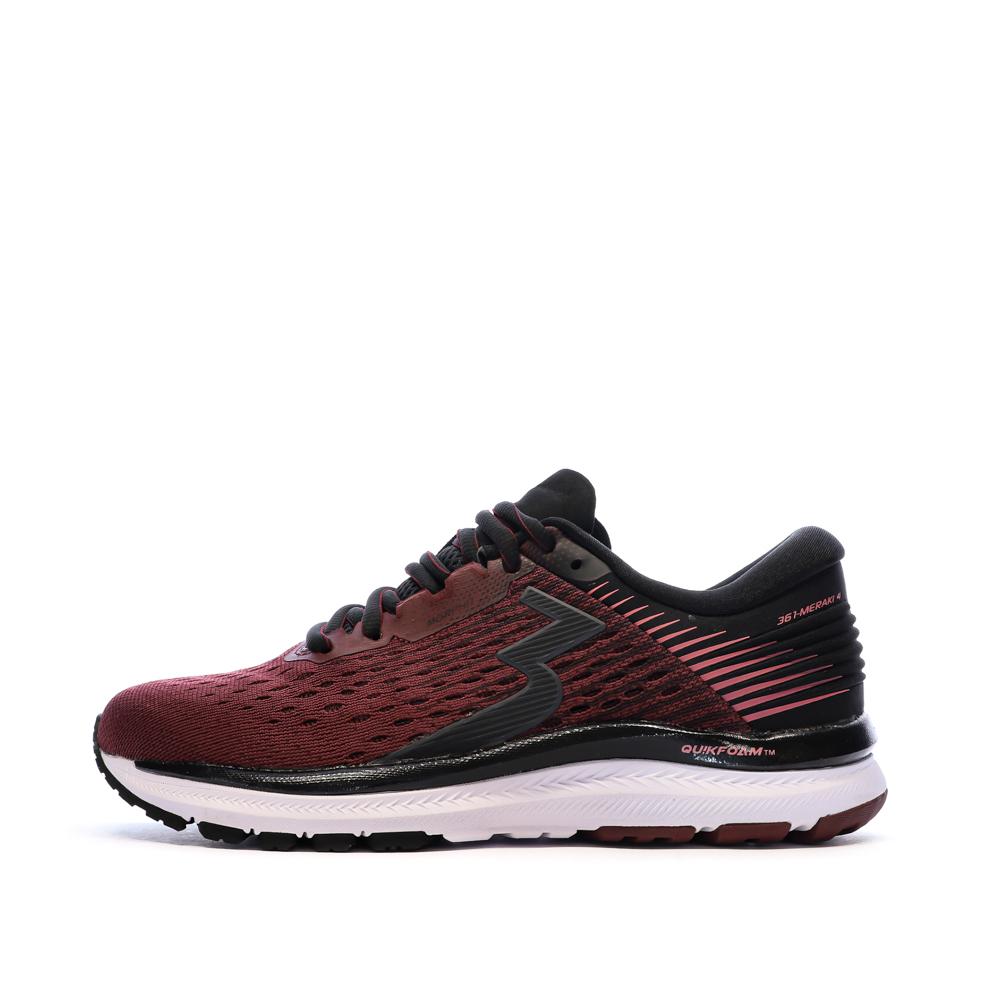 Chaussures de Running Bordeaux Femme 361° Meraki 4 pas cher