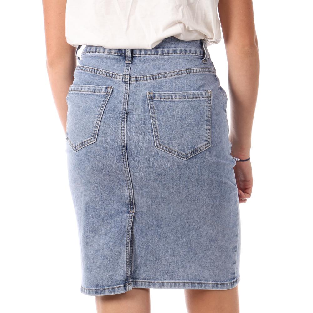 Jupe Bleu Femme Monday Premium Light Blue Monday vue 2