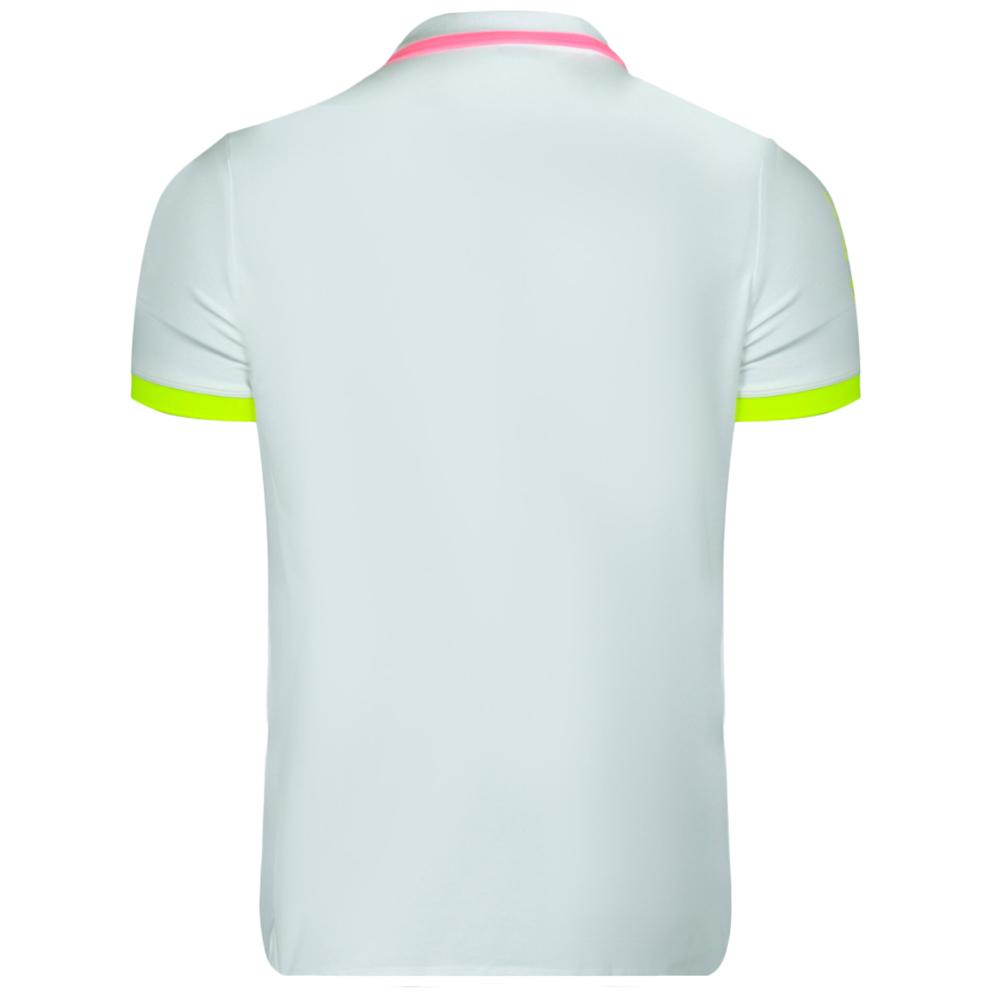 Polo Blanc/Rose Homme US Polo ASSN RAMS vue 2