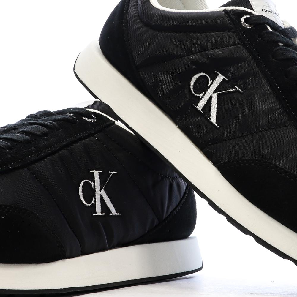 Baskets Noires Homme Calvin Klein Jeans Retros vue 7