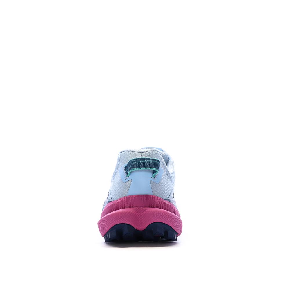 Chaussures de Trail Bleu/Rose Femme Hoka Torrent 4 vue 3