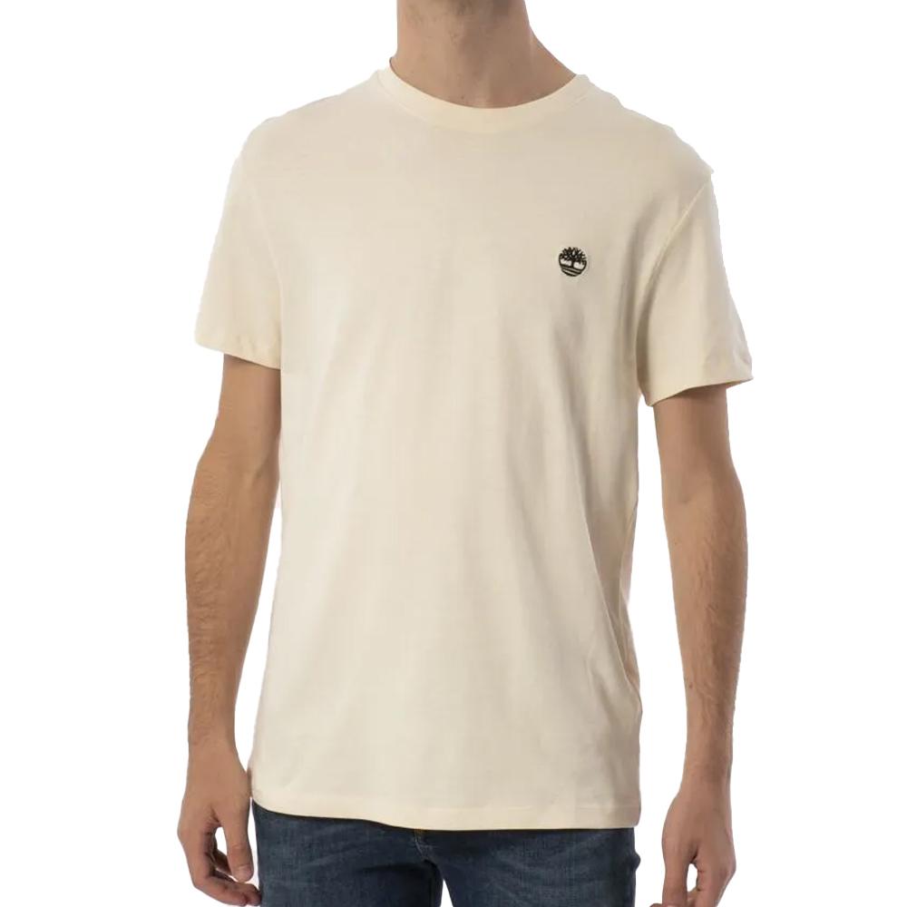 T-Shirt Beige Homme Timberland Sleeve pas cher