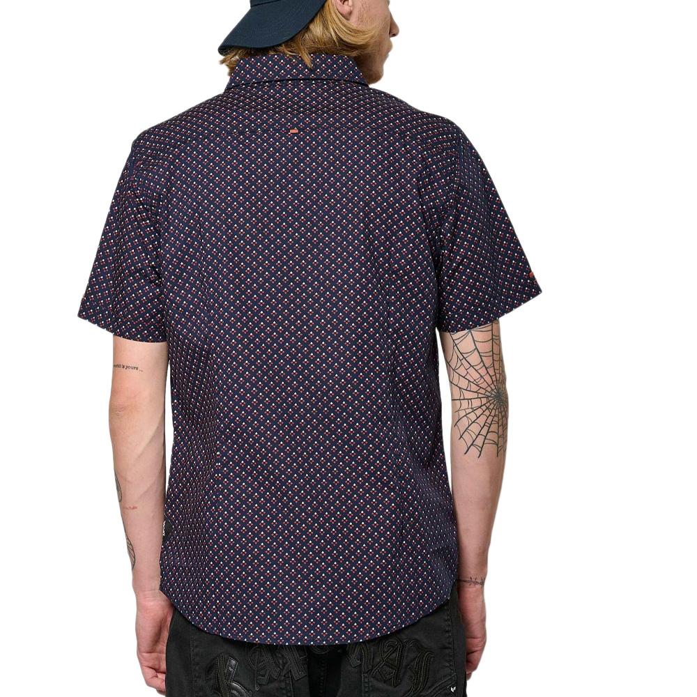 Chemise Marine à Motifs Homme Kaporal KALON vue 2