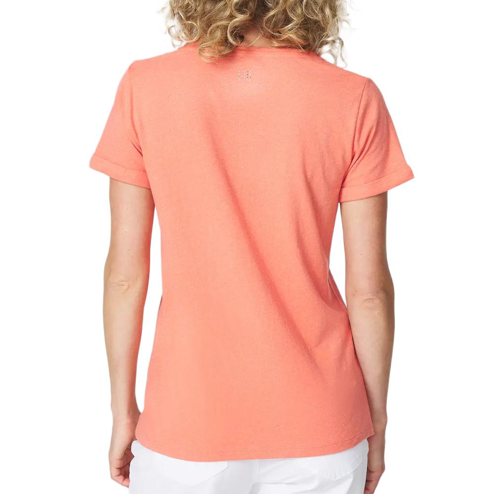 T-shirt Corail Femme TBS ADINATEE vue 2