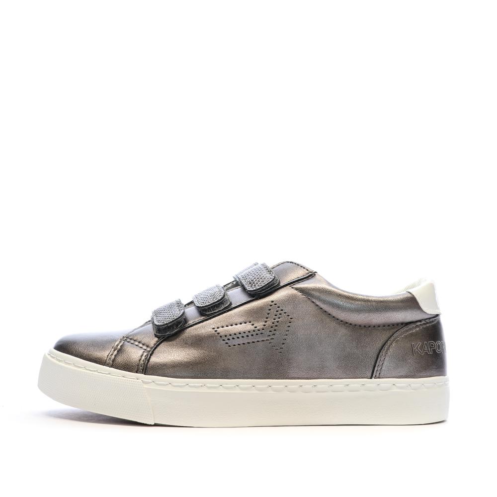 Baskets Grises Femme Kaporal Tippy pas cher