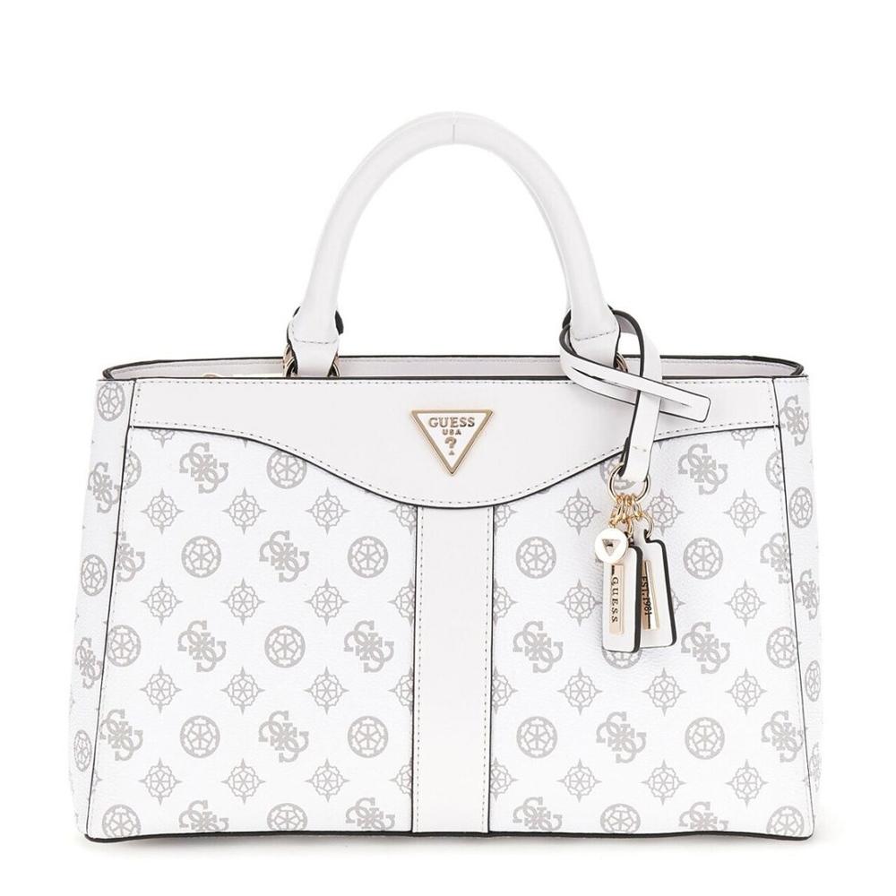 Sac à main Blanc Femme Guess Dorys Luxury pas cher