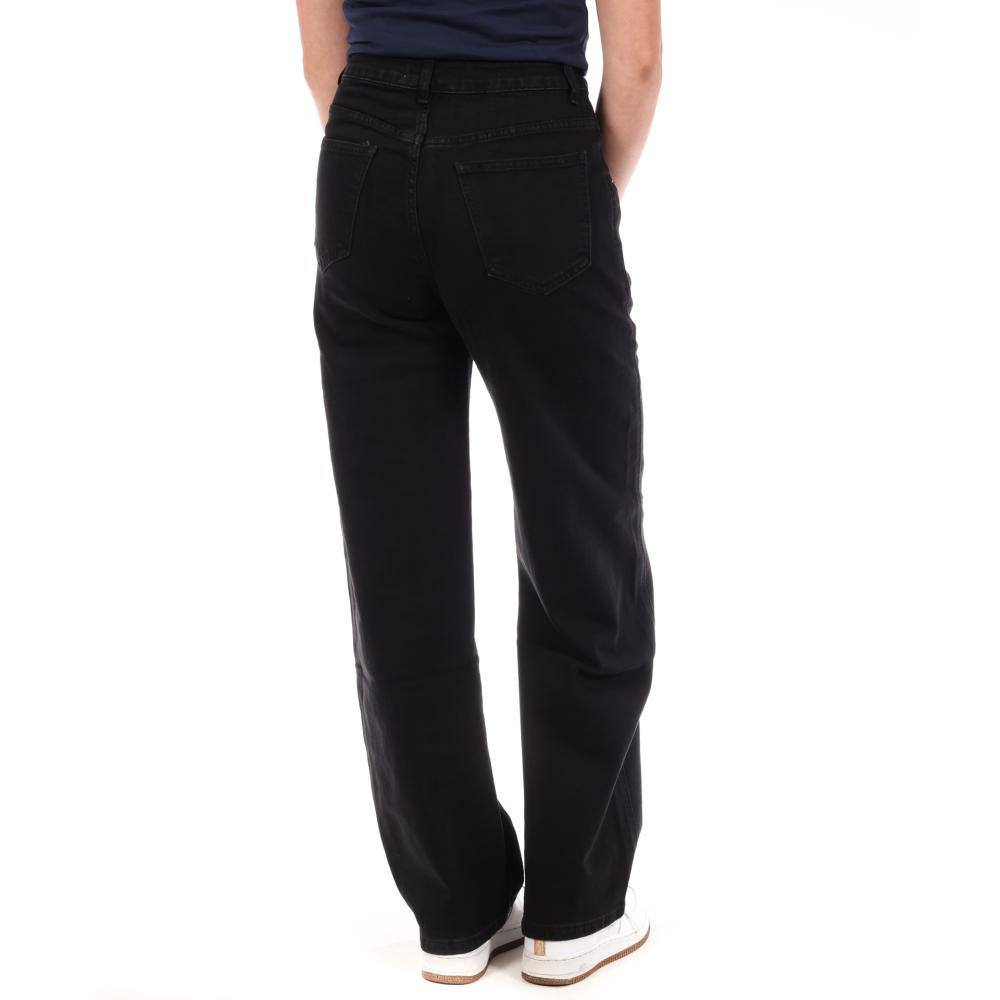 Jean Droit Noir Femme Monday Premium 1930A vue 2