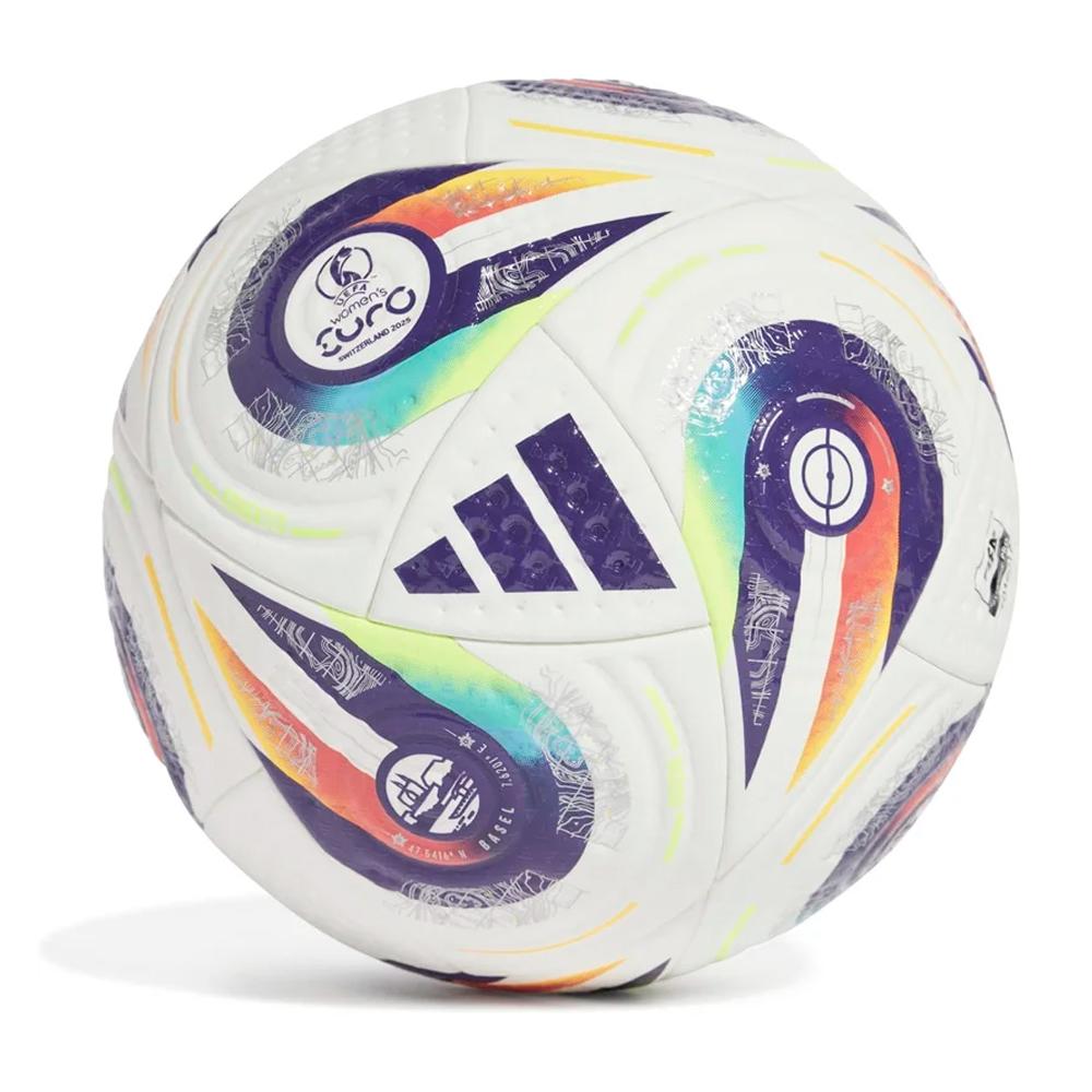 Ballon professionnel féminin Blanc Adidas Euro25 pas cher