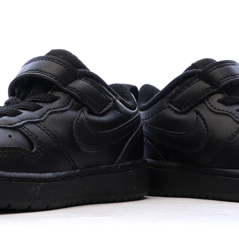 Baskets Noir Garçon Nike Court Borough Low Recraft vue 7
