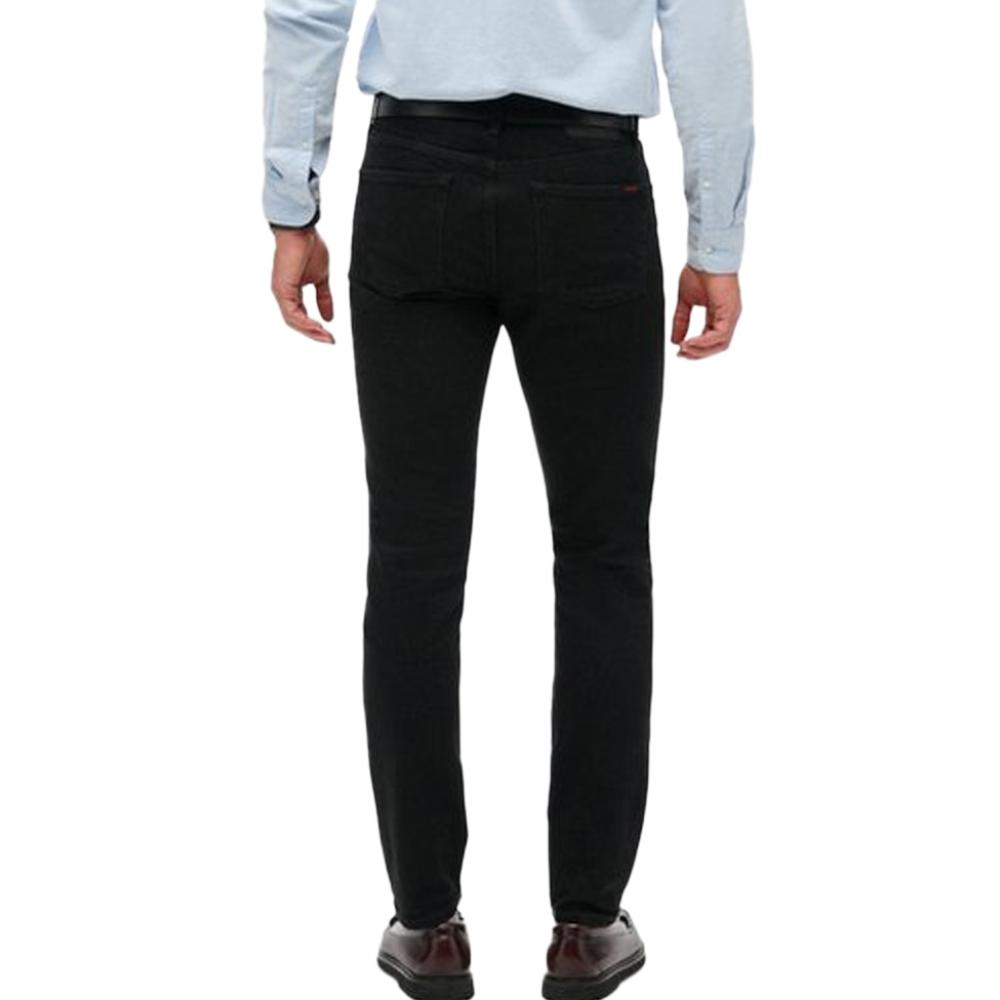 Jean Slim Noir Homme Superdry Vintage M7010888A vue 2