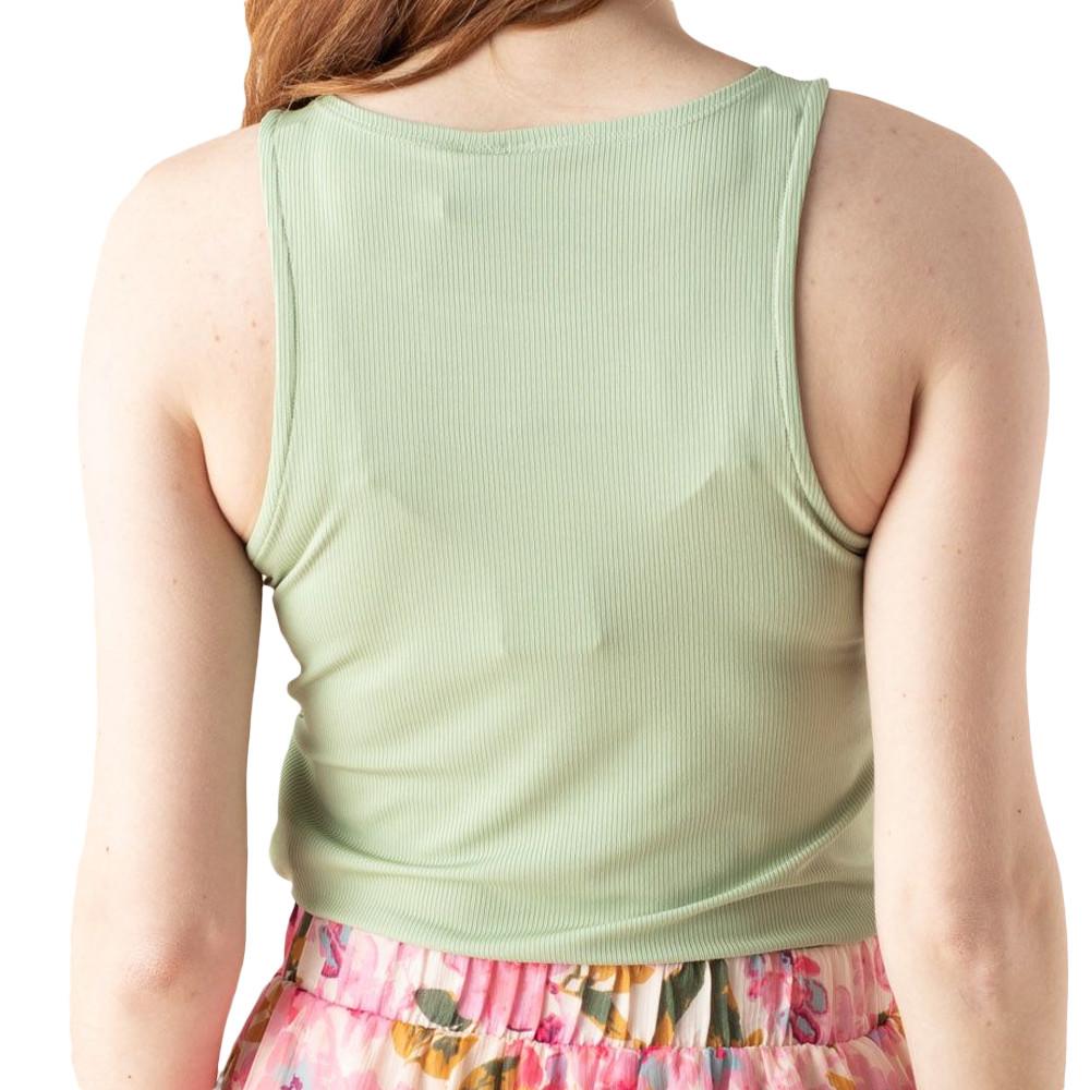 Débardeur Vert Femme Vero Moda Madi Jill vue 2