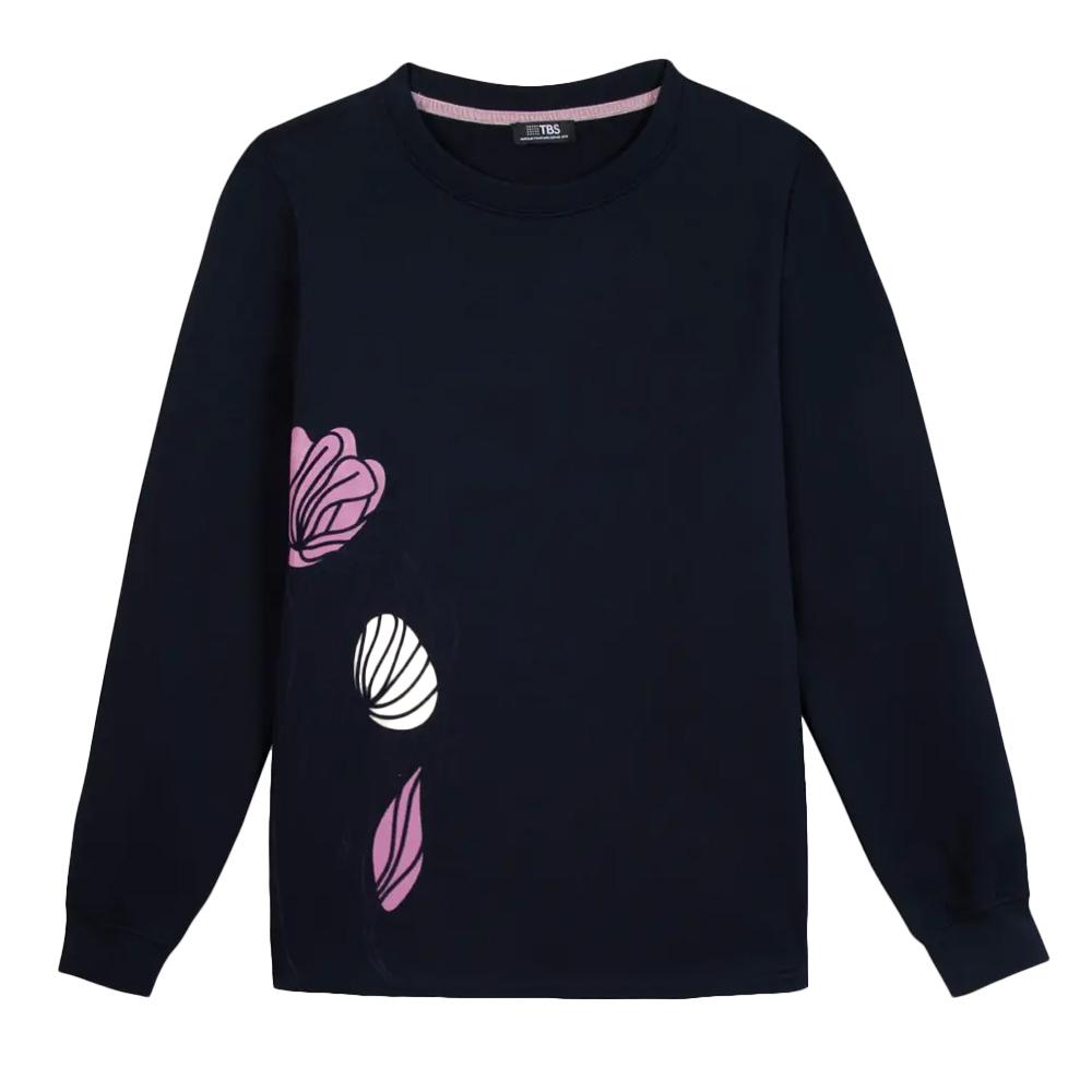 Sweat Marine Femme TBS HILDARON pas cher
