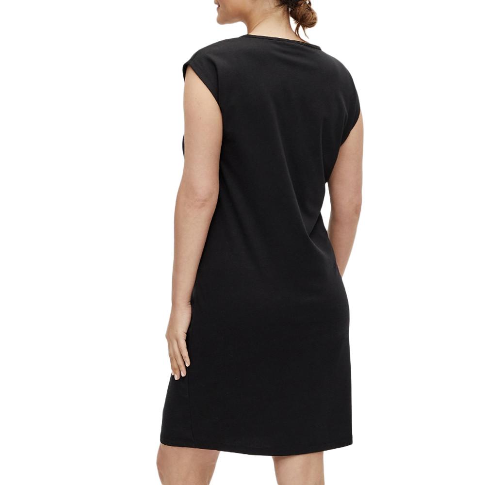 Robe Noire Femme Mamalicious Jade vue 2
