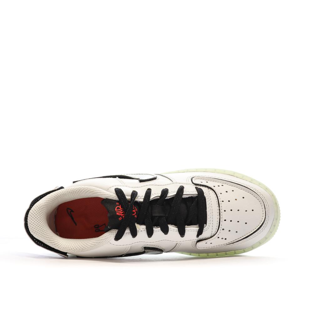 Baskets Blanches/Noires Garçon Nike Nike Af1/1 vue 4