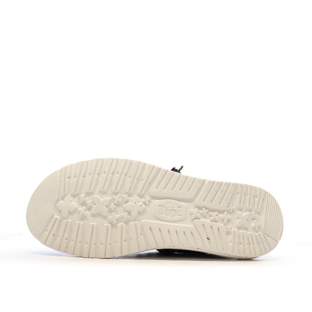 Chaussures Bleu Homme Hey Dude Wally Sox Pine vue 5