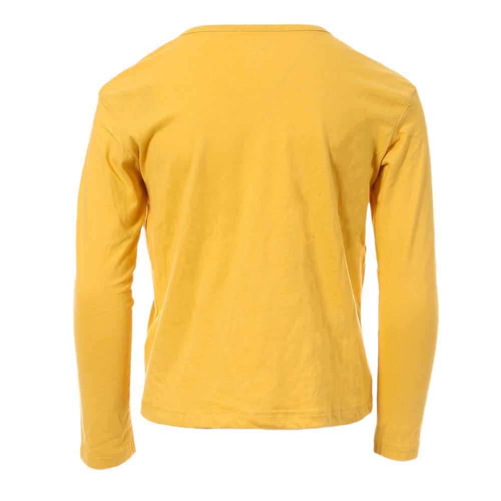 T-shirt Manches Longues Jaune Fille Roxy The One vue 2
