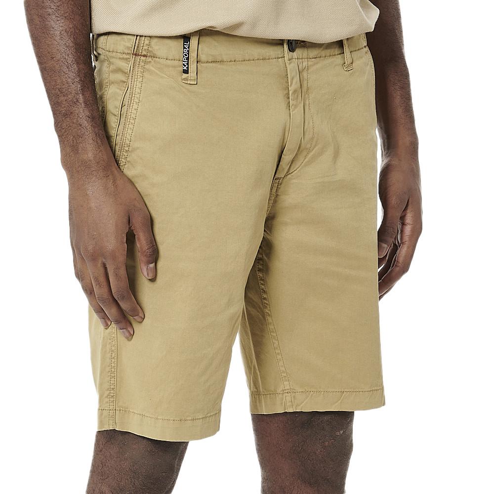 Short Marron Homme Kaporal 23M81 pas cher