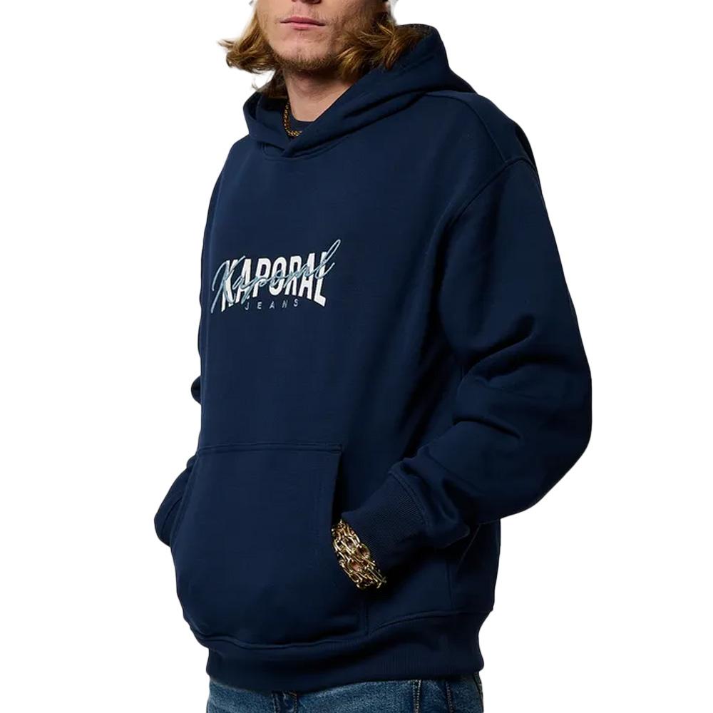 Sweat à Capuche Marine Homme Kaporal Janko pas cher